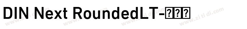 DIN Next RoundedLT字体转换